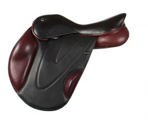 Flat Seat and Jumping Fixed Block Padded Flaps with Calf Block in Black and Military Leather.